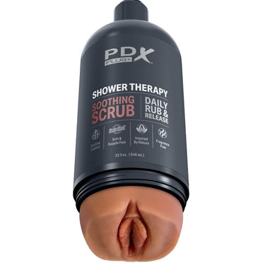 Shower Therapy: Stimolatore discreto con ventosa e dettagli realistici